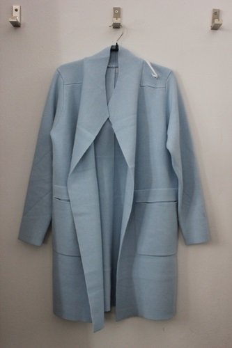 blauer Mantel zum Kauf bei Stilvoll
